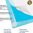 Petphabet Puppy Dog Training Potty Pads - 84 Count Box - 23" x 24" Large - Ultra-Absorbent Pet Pee Pads for Puppy Housebreaking (84 Pack)