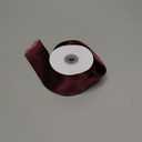 MEEDEE Satin Ribbon 2 inch Wide Double Faced Burgundy Ribbon for Christmas Tree, Crafts, Weddings, Flower Bouquet