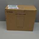 Small Bedside Table Lamp for Bedroom set of 2,Minimalist Wood Base & Round Fabric Shade,Mini Cute Cozy Warm Nightstand Boho Lamp set, Study Desk Night Stand Light for Room, Dorm,Nursery,Living Room