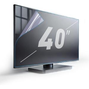 40 Inch Anti Glare TV Screen Protector Anti Glare for TV Blue Light Filter Matte Finish for Glare Reduction, Reflection Control, and Optimising glare on TV screens