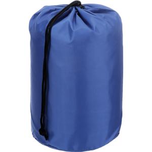 PATIKIL Stuff Sack, Waterproof Outdoor Storage Sack Portable Drawstring Dust Flap Bags Lightweight Sleeping Bag for Camping Hiking Travel (7 x 13 Inch, Navy Blue)