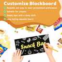 Chip Rack Display Stand, 6 Tiers 50 Clips Snack Organizer, 360 Rotating Wood Base Candy Display Rack, Portable Retail Display Shelf for Countertop, Office, Store, Kitchen, Party