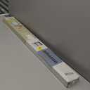 Cordless Light Filtering Mini Blind - 33 Inch Width, 48 Inch Length, 1" Slat Size - Pearl White - Cordless GII Morningstar Horizontal Windows Blinds for Interior by Achim Home Decor