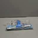 MR.SIGA Professional Window Cleaning Combo - Squeegee & Microfiber Window Scrubber, 14" (Blue)