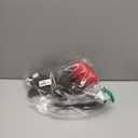 IC ICLOVER Reindeer Antlers for Cars with LED Lights, Car Reindeer Antlers & Red Nose, Glowing LED Reindeers Costume Kit, Car Christmas Decorations Xmas Gifts for Most Vehicles SUV MPV Van Truck