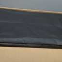 MLILY Tri-Fold Memory Foam Topper, 4 inch Twin Folding Mattress Topper with Collapsible and Washable Cover, Travel and Guest Mat, 75"38"4", Grey