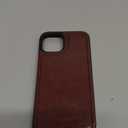 ONETOP Compatible with iPhone 13 Wallet Case with Card Holder, PU Leather Kickstand Card Slots Case, Double Magnetic Clasp Durable Shockproof Cover 6.1 Inch(Brown)