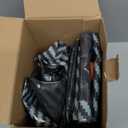 Vacuum Storage Bags for Travel with Wireless Rechargeable Electric Pump, 16 Pack Travel Essentials Vacuum Seal Bags for Clothing, Space Saver Compression Packing Bags for Luggage, Suitcase, Home (Combo, Black)