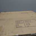 DWANTON Dog Crate Furniture with Cushion, Wooden Kennel Table with Double Doors, Indoor Dog House, Small/Medium/Large/Extra Large Size, 27.2" L, Greige