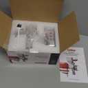 All Metal Grain Mill Attachment For Kitchenaid Stand Mixer, 12 Levels Flour Mill Grinder for Home, Fit for Grinding Wheat, Corn, Oats, Buckwheat,Millet and Other Cereals