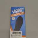 Carbon Fiber Insole for Men and Women - Rigid Shoe Insert Foot Plate for Hallux Rigidus Limitus, Turf Toe, Morton's Toe (10.05" / 255mm - Men's 8 / Women's Size 9)