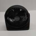 Amazon Basics Air Circulator Fan, Desk Fan for Bedroom, Home and Office, With 90-Degree Tilt Head, 3 Speed Settings, Lightweight (3 LBS), 35 Watts, Black, 11.1"W x 6.3"D x 10.9"H