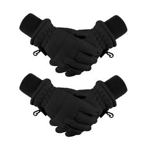 Boao Kids Winter Ski Gloves Waterproof Warm Snow Mittens Full Finger Gloves for Toddlers Infants, M