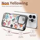 for iPhone Case - [6.6 ft Military-Grade Drop Protection] [Anti-Peel Technology] Clear Black TPU Bumper Case with Cute Design (Space Planet, iPhone 16 Pro)