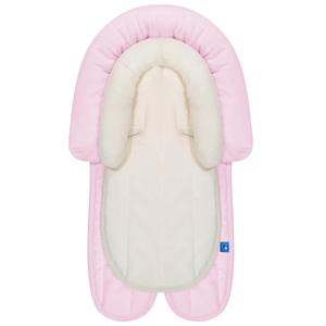 COOLBEBE New 2-in-1 Babybody Supports for Baby Newborn Infants - Extra Soft Stroller Cushion Pads Car Seat Insert, Seasons, Pink