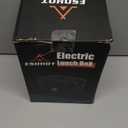 Heated Lunch Box,120W Electric Lunch Box for Adults with 1.5L 304 Stainless Steel Container, 12V/24V/110V Lonchera Elctrica Porttil for Travel,Work,Car,Truck (Charcoal Grey, 1.5L x 4)