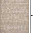 Loloi Darby Collection DAR-07 Pebble/Sand 2'-7" x 4' Accent Rug