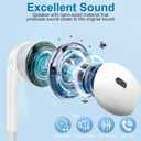 2 Packs USB C Headphones for iPhone 17/16/15 Earbuds, Type C Earphones with Mic & Remote Control Noise Cancelling for iPhone 17 16 15 Pro Max Plus, iPad Pro, Galaxy S25/S24/Ultra Note 10/20 and More