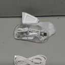 ATTACK SHARK X2 Pro Wireless Gaming Mouse with RGB Charging Dock,Tri-Mode PC Gaming Mice 2.4G/Bluetooth/Wired,Noiseless Mouse RGB Backlit,Transparent Shell,PixArt 3212 4000 DPI,for Win/MAC,White