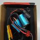 HobbyPark 2430 7200KV Brushless Motor and ESC Combo 25A ESC for Traxxas 1/18 LaTrax Teton Desert Prerunner Rally Losi mini T 2.0 RC Cars Trucks