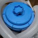 Pro 1000 GPH Pool Pumps Above Ground, Pool Pump with GFCI Safety Plug, Pool Filter Pump for Swimming Pools, Fast Circulation & Debris Removal, Improves Water Clarity, Fits Type A/C Filters, Blue