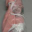 AGAPENG Girls Clothes 2 Piece Outfits Turtleneck Sweatsuit Fleece Colorblock Sweatshirt Wide Leg Sweatpants Fall Winter Sets (9-10 Years, Pink)