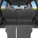 powoq Cargo Mat Compatible with 2025 2026 Subaru Forester Trunk Mat TPE Backrest Mat All Weather Protection Cargo Liner Trunk Liner Replacement for 2025 2026 Subaru Forester Accessories (Backrest Mat)