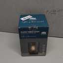 Battery Operated Lamp with Timer, Small Decorative Table Lamp Ambient, Glass Cordless Lamps Bedside Battery Powered Lamp for Bookshelf, Entryway Diamond Design-Grey