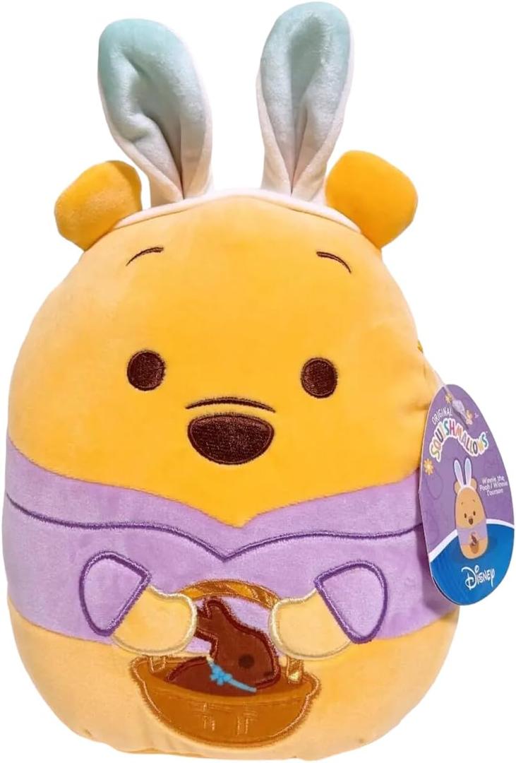 Squishmallows 2024 Easter Disney and Sanrio Squad Plush Toy (8" Easter Winnie The Pooh)