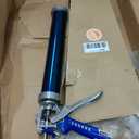 2 Pack sausage caulking gun, sausage gun caulking gun, 20 oz sausage tube gun caulking gunwith 4 cone nozzles, Suitable for bathroom, kitchen, living room, window and roof