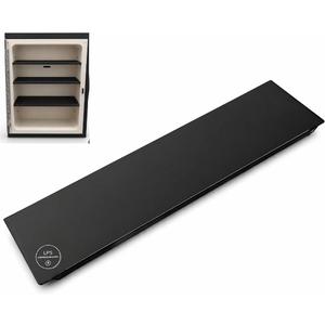 13" x 3" Replacement Medicine Cabinet Black Metal Shelf Replacement Cabinet Metal Shelf, Bathroom Shelf Insert, Medicine Cabinet Organizer, Vanity Shelf Replacement - Fits Most Models