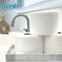 Amazon Brand - Presto! 2-Ply Ultra-Soft Toilet Paper, Septic-Safe, 24 Family Mega Rolls = 120 Regular Rolls, 308 Sheets, Unscented, Pack of 4