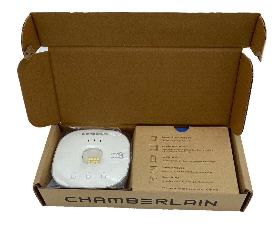 Chamberlain MyQ Wireless Smart Garage Hub and Controller - White