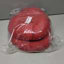 Bar Stool Covers Set of 2, Stool Covers Round with Elastic Band Pad, Soft Stool Seat Covers, Nonslip and Washable, 12 Inch, Wine Red