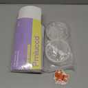 2 Pack Stanley Lid Replacement 40 oz, for Stanley H2.0 Quencher Cup Accessories, Dust-Proof Straw Cover for Stanley Cups, Spill-Proof Design, Stanley Cup Accessories (Beige & Beige)