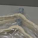 Cozymood Velvet Skirt Hangers 36 Packs Ultra Thin Hangers with Clips Non Slip Velvet Pant Hanger Space Saving Clothes Hanger with Clips for Pants, Skirts, Jeans, Shorts (Beige)