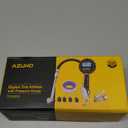 AZUNO Digital Tire Inflator with Pressure Gauge, 200 PSI, Heavy Duty Air Compressor Accessories, w/Rubber Hose Lock on Air Chuck and Quick Connect Coupler