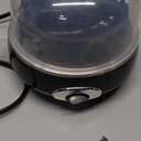 Elite Gourmet EGC007CHC# Rapid Egg Cooker, 7 Easy-To-Peel, Hard, Medium, Soft Boiled Eggs, Poacher, Omelet Maker, Auto Shut-Off, Alarm, 16-Recipe Booklet, Charcoal Grey