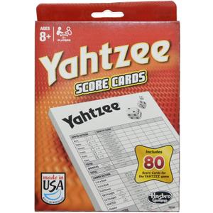 80-Sheet Yahtzee Score Cards - 2 Pack