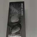 2026 Upgraded  Smart Camera Glasses, 8MP Resolution Supporting 1080P HD Video Recording, Supports Photo/Video/Audio Recording, 410mAh Battery, with AI Assistant/AI Translation/Bluetooth Calling (Black frame + blue light lens)