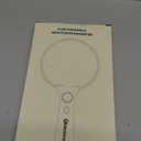 Large Magnifying Glass with Light, Magnifier 10X 20X 45X Handheld Illuminated Lighted Magnifier with 3 LED Lights 1UV Light Storage Bag Clean Cloth for Seniors Reading Inspection (Black)