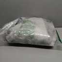 FJZFING Tie-Dyed Light Grey Round Rug Ultra-Soft Plush Modern 4x4 Circle Area Rug for Kid's Bedroom, Fluffy Shag Circular Rug for Nursery Room, Non-Slip Tie-Dyed Light Grey Rug for Teen's Room