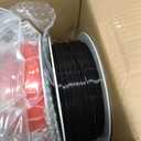 Creality Ender PETG 3D Printer Filament 1.75mm 4KG (8.8lbs), High Precision, Strong Toughness, Odorless, Better Flow, Moistureproof 3D Printing Ender PETG Filament, Black+White+Blue+Red