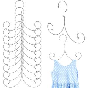 Colingmill 10 Pcs Lingerie Hangers Bathing Suit Hangers Life Jacket Non Slip Cascading Racks for Tank Tops, Sports Bra, Yoga Tops, Lingerie, Swimsuits
