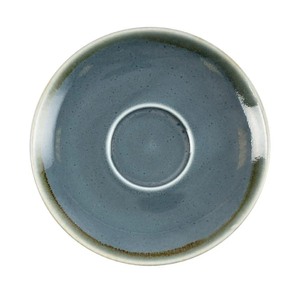 Kiln Cappuccino Saucer - Ocean - Porcelain 4 Piece