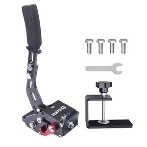 ZHSYMX PC/PS4/PS5 USB Handbrak,USB Handbrake PC for 64Bit SIM Racing Games, Compatible with Logitech G29 Simulate Linear Handbrake compatible with PS4/PS5 and PC computer,with Fixing Clip and Plate