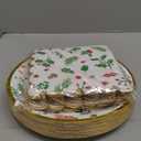 100PCS Bulk Christmas Plates and Napkins Party Supplies - Serves 50 PK - Xmas Seasonal Holly Paper Plates Disposable Dinner Plates Decorations Christmas Dcor