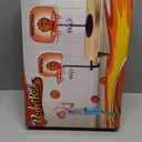 NZQXJXZ Indoor Basketball Hoop Mini Desktop Basketball Hoop Indoor, Tabletop Hoops Set with Two Balls and Suction Cup Mini Basketball Sets Toys for Desk Table Bedroom for Kids and Adults