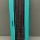 Logitech MK235 Wireless Keyboard and Mouse Combo for Windows, 2.4 GHz Wireless Unifying USB Receiver, 15 FN Keys, Long Battery Life, Compatible with PC, Laptop