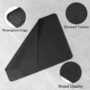 YUHFERA Stove Top Cover for Electric Stove - Silicone Stove Mat for Glass Top, Glass Cooktop Protector, XL Dish Drying Mats For Kitchen,Oven Covers for Electric Stove (Black,30 x 21)